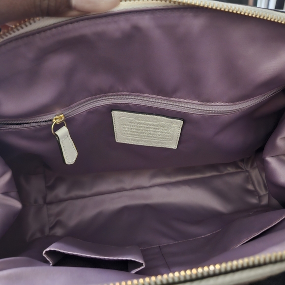 Coach Madison Embossed Python Leather Satchel - Picture 5 of 11